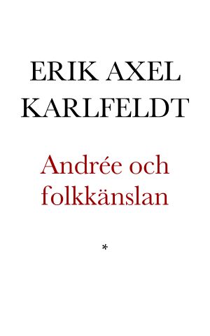 [Andrée och folkkänslan] Tal hållet vid minneshögtiden för Andrée och hans män 1930
